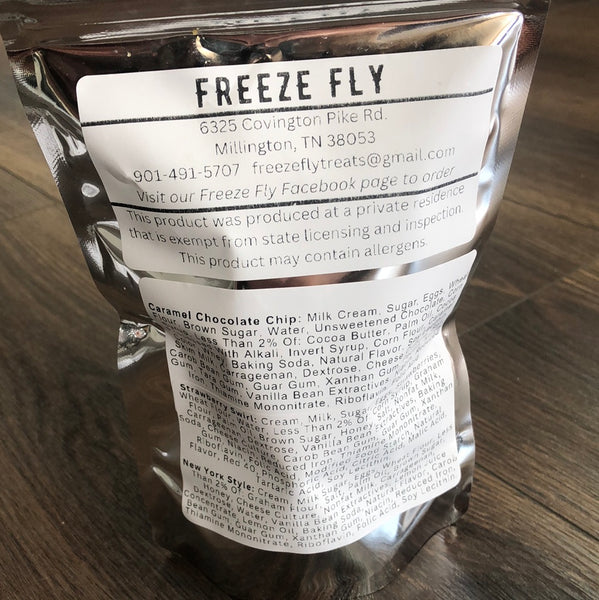 Freezer Dried Cheesecake Bites