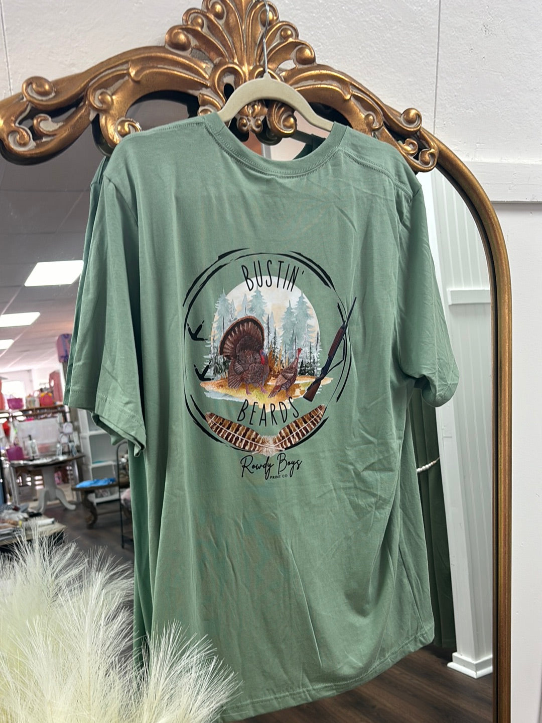 Bustin' Beards Mens Tee