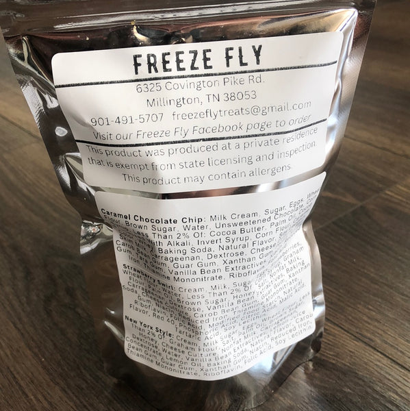 Freezer Dried Cheesecake Bites
