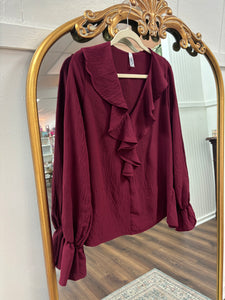 Patty Ruffle Top