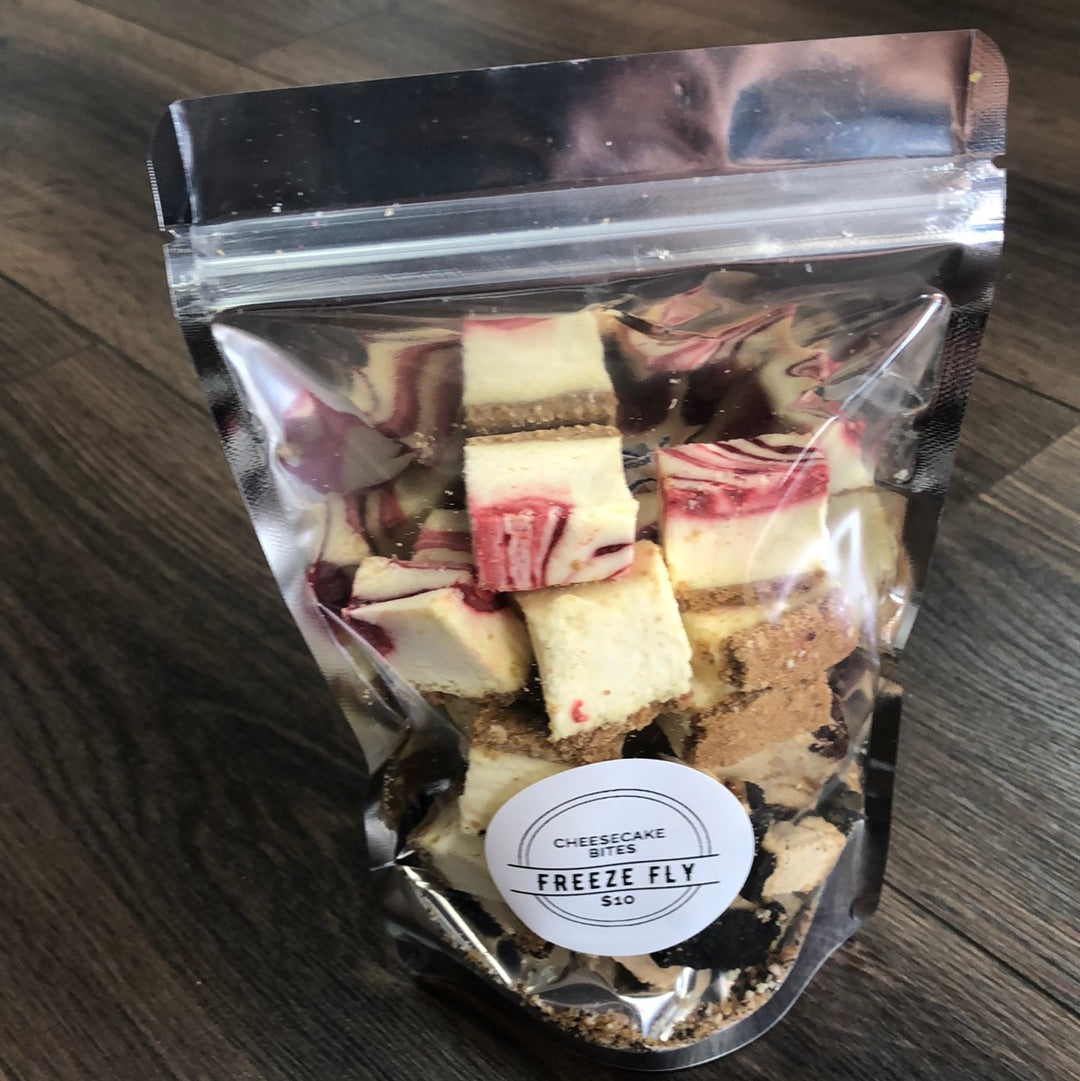 Freezer Dried Cheesecake Bites