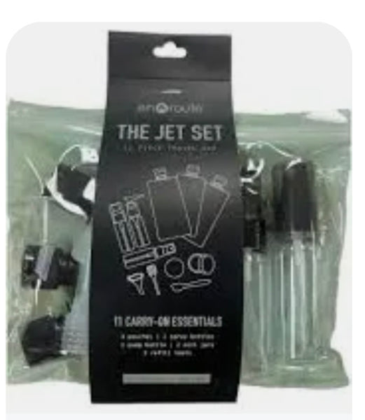 Jet Set 11 Piece Travel Kit