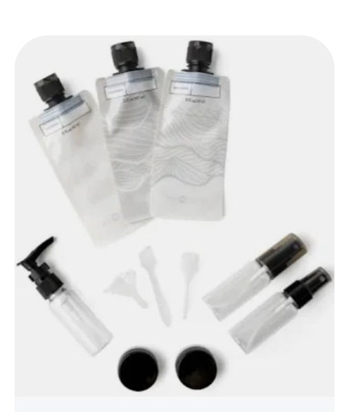 Jet Set 11 Piece Travel Kit
