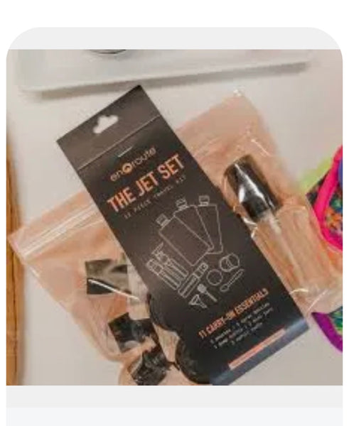 Jet Set 11 Piece Travel Kit
