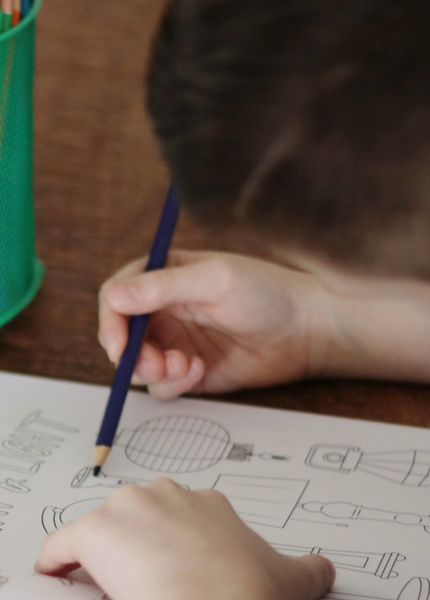 Colored with Grace Kids Coloring Book