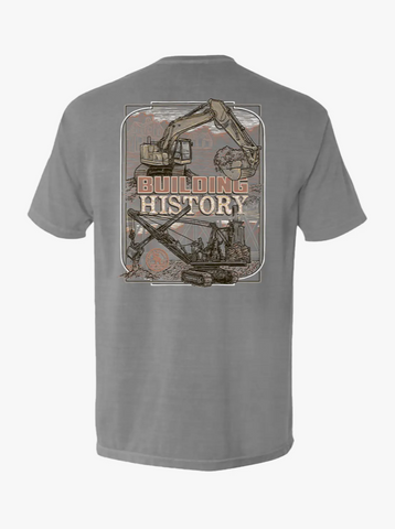 Building History Pocket Tee