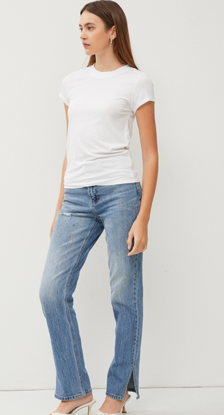 Classic Ribbed Tee