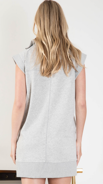 Half Zip Vest Dress