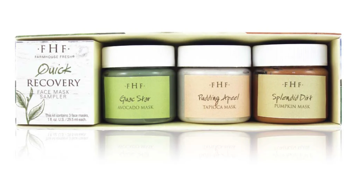 Quick Recovery Face Mask - 3 pc sampler
