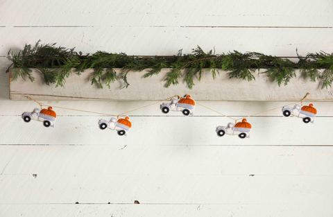 Pumpkin Truck Garland