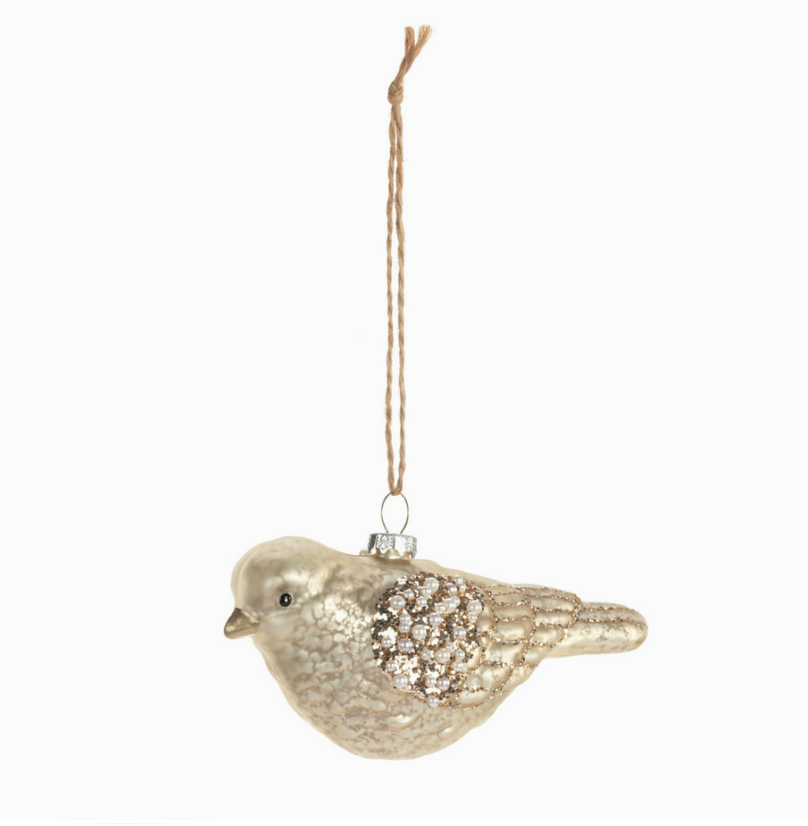 Gold Bird with Pearl Wings