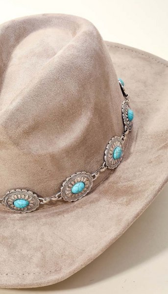 Turquoise Cowboy Hat