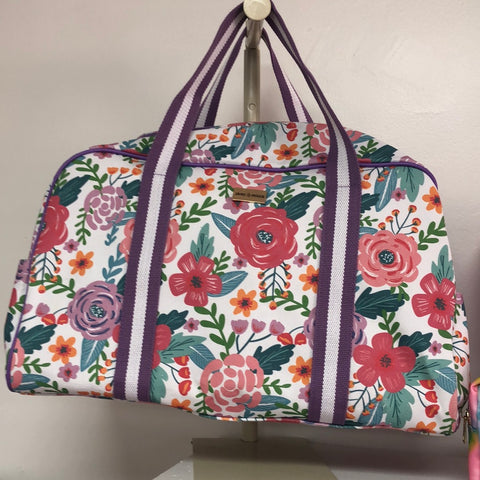 Floral Duffle Bag